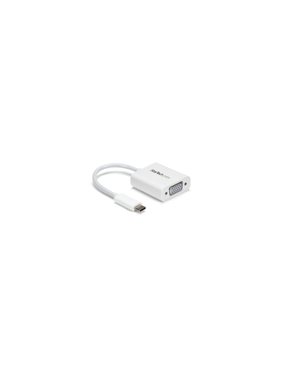 StarTech.com Adaptador USB-C a VGA - Blanco