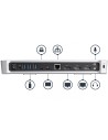 StarTech.com Docking station USB-C para Tres Monitores 4K con 5x Puertos USB 3.0 negro plata