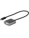 StarTech.com Adaptador USB C a VGA - Convertidor Tipo Llavero USB Tipo C a VGA 1080p - Convertidor USBC a Pantalla VGA - de Vide