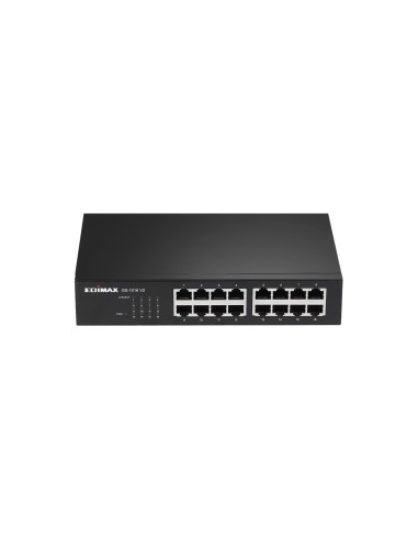 EDIMAX switch Gestionado Gigabit Ethernet (10/100/1000) Negro