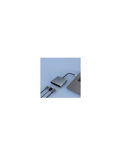 CoolBox MINIDOCK C31 ALUMINIO USB-C A HDMI 4K/USB-A/USB-C 3.2 GEN1 PC/MAC/CONSOLAS 2