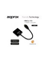 ADAPTADOR HDMI A VGA Y AUDIO APPROX APPC17