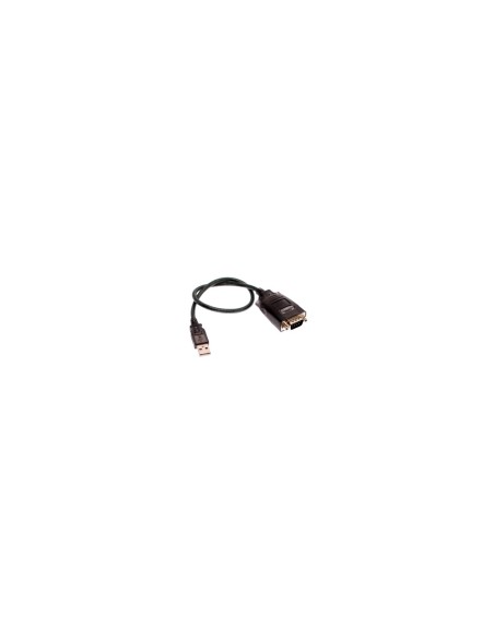 Ewent EW1116 cable de serie Negro 1,5 m USB 9 Sub-D