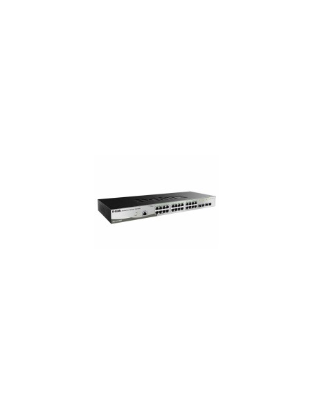 D-Link DGS-1210-28/ME/E switch Gestionado L2+ Gigabit Ethernet (10/100/1000) 1U Negro, Gris