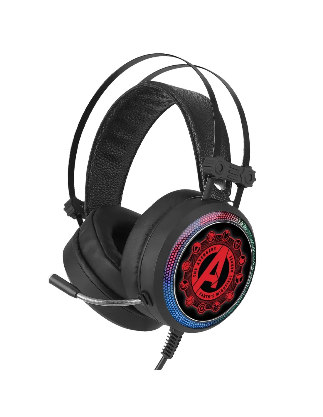 ERT Group Auriculares Gaming Avengers 003 Marvel Multicolor