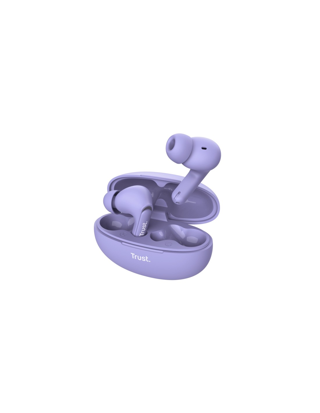 Trust Yavi Auriculares True Wireless Stereo (TWS) Dentro de oÍdo Llamadas/Música USB Tipo C Bluetooth Púrpura