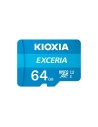 Kioxia Exceria Memoria Microsdxc flash 64gb UHS-I class 1 U1 azul