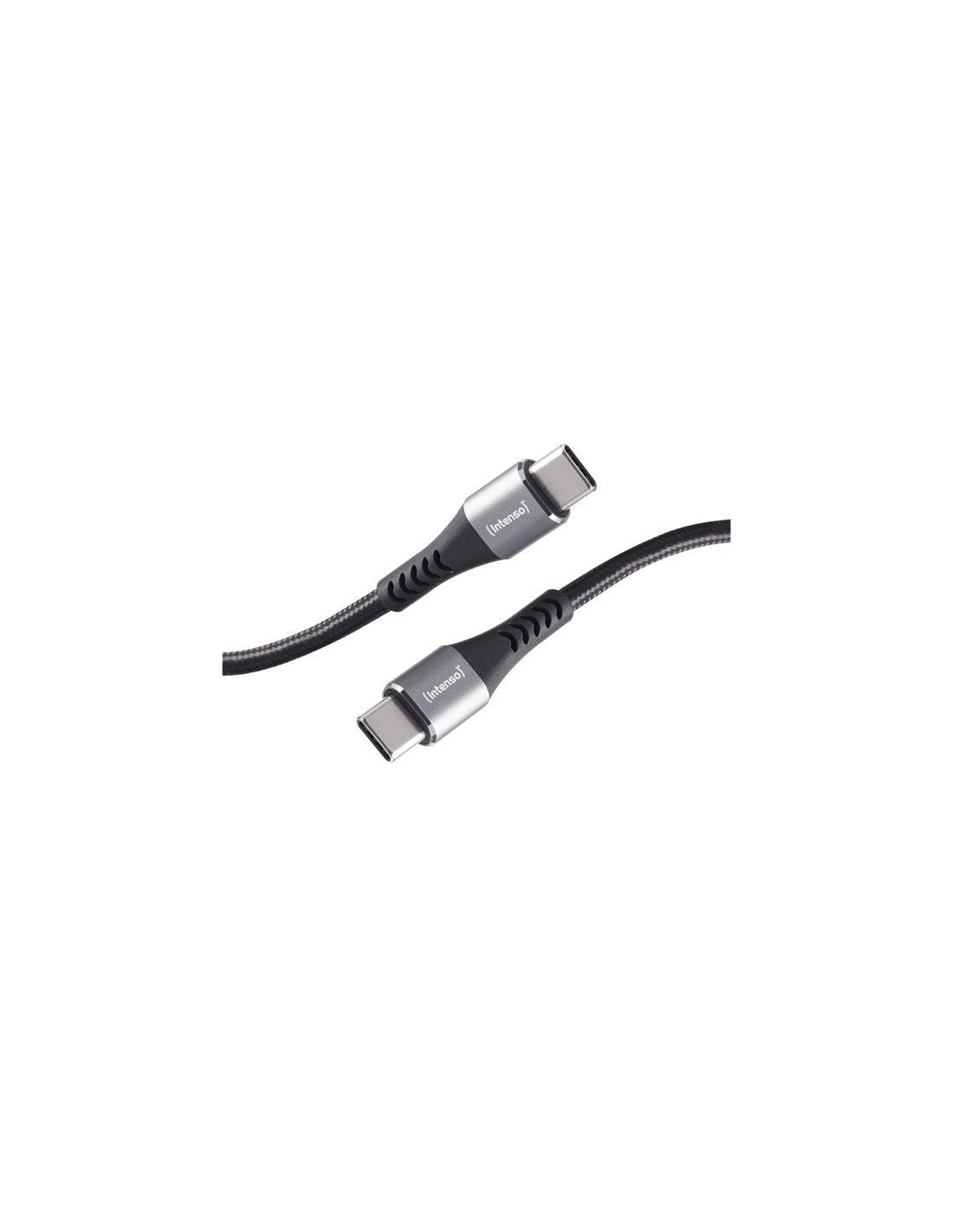 Intenso Cable de carga/datos USB-C C315C, 1,5 m, carga rápida hasta 60 vatios, negro