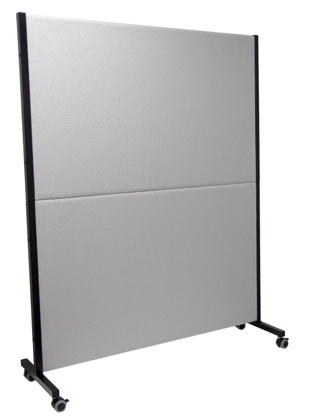 Piqueras y Crespo Biombo Valdeganga bali gris con ruedas con freno