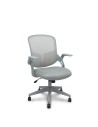 Piqueras y Crespo Silla Opti544 gris respaldo malla gris asiento 3D gris