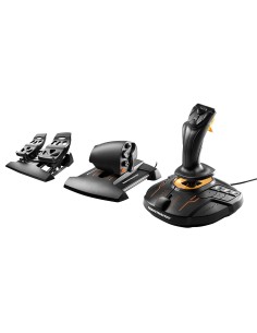 Thrustmaster T-16000M FCS Flight Pack Negro USB Palanca de mando