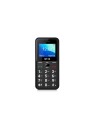 SPC Fortune 2 Pocket Edition 4,5 cm (1.77") 75 g Negro Teléfono para personas mayores
