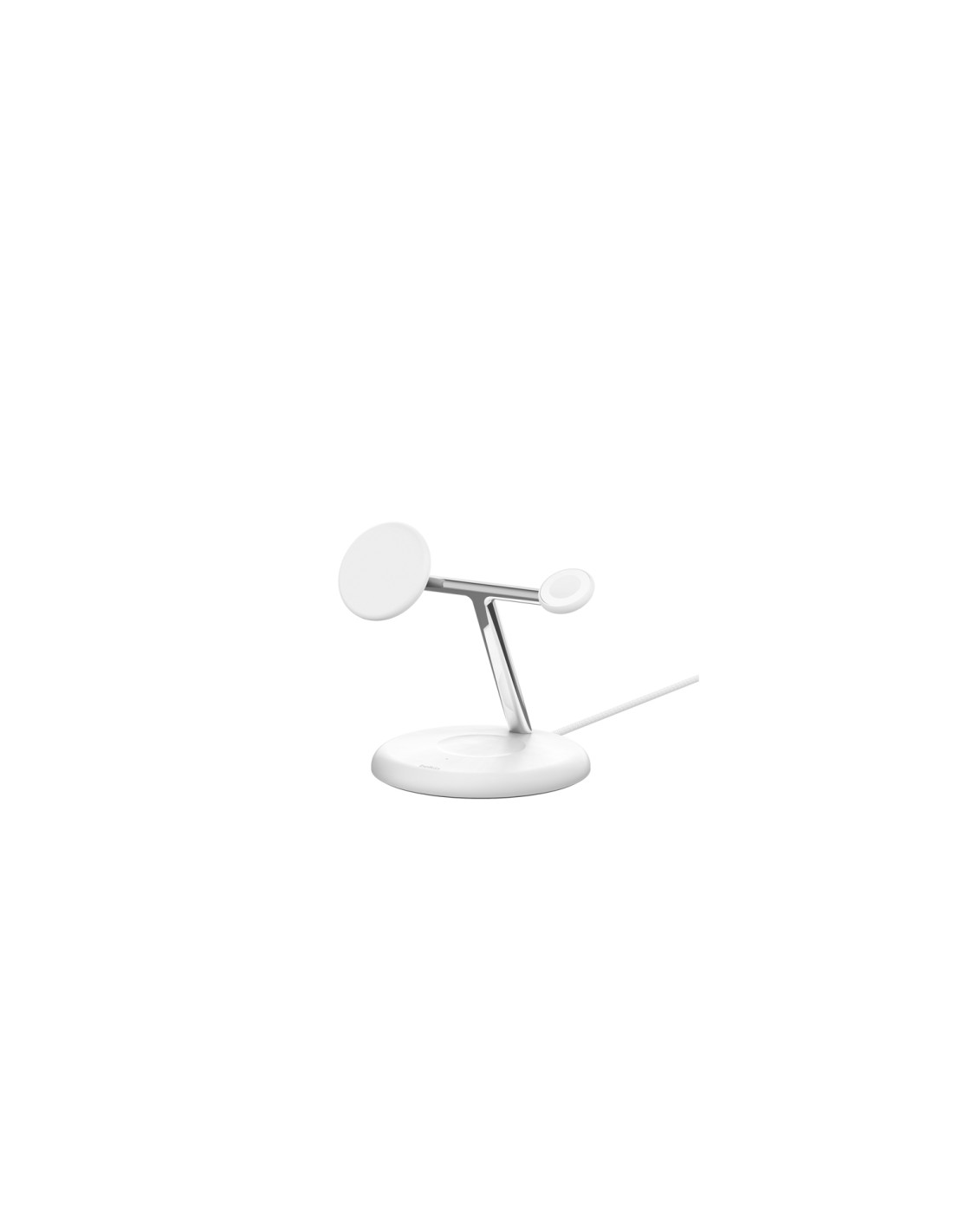 Belkin WIZ023VFWH cargador de dispositivo móvil Auriculares, Smartphone, Reloj inteligente Blanco USB Cargador inalámbrico Inter