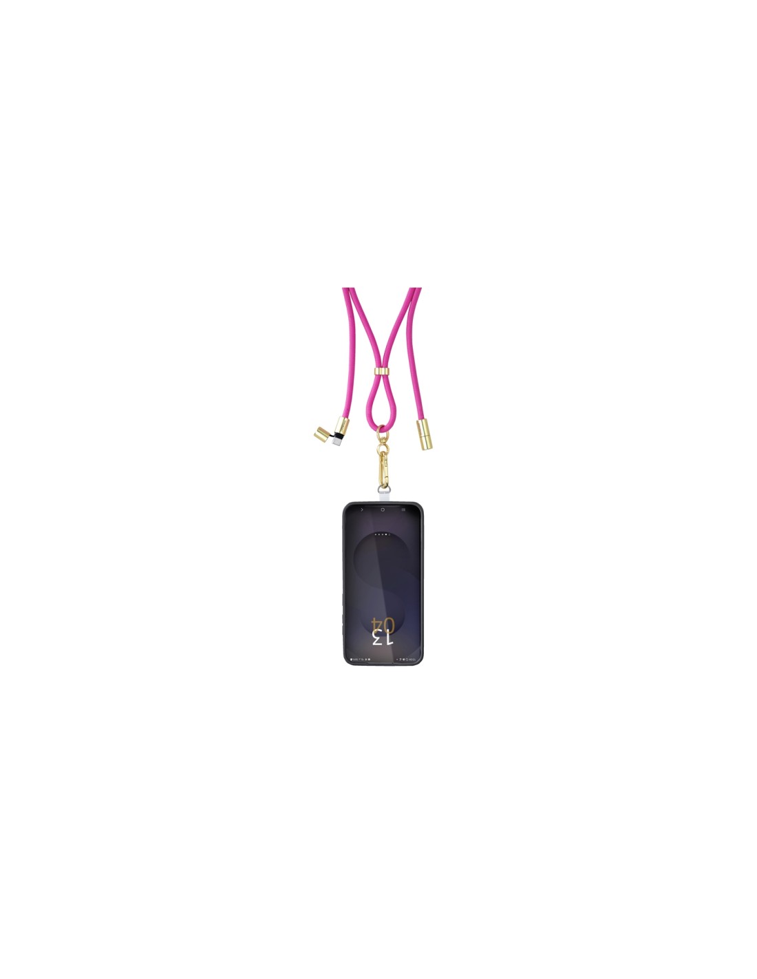 Intenso Handykette als Lade- + Datenkabel USB-C bis 1,65m neon pink cable USB USB C Rosa