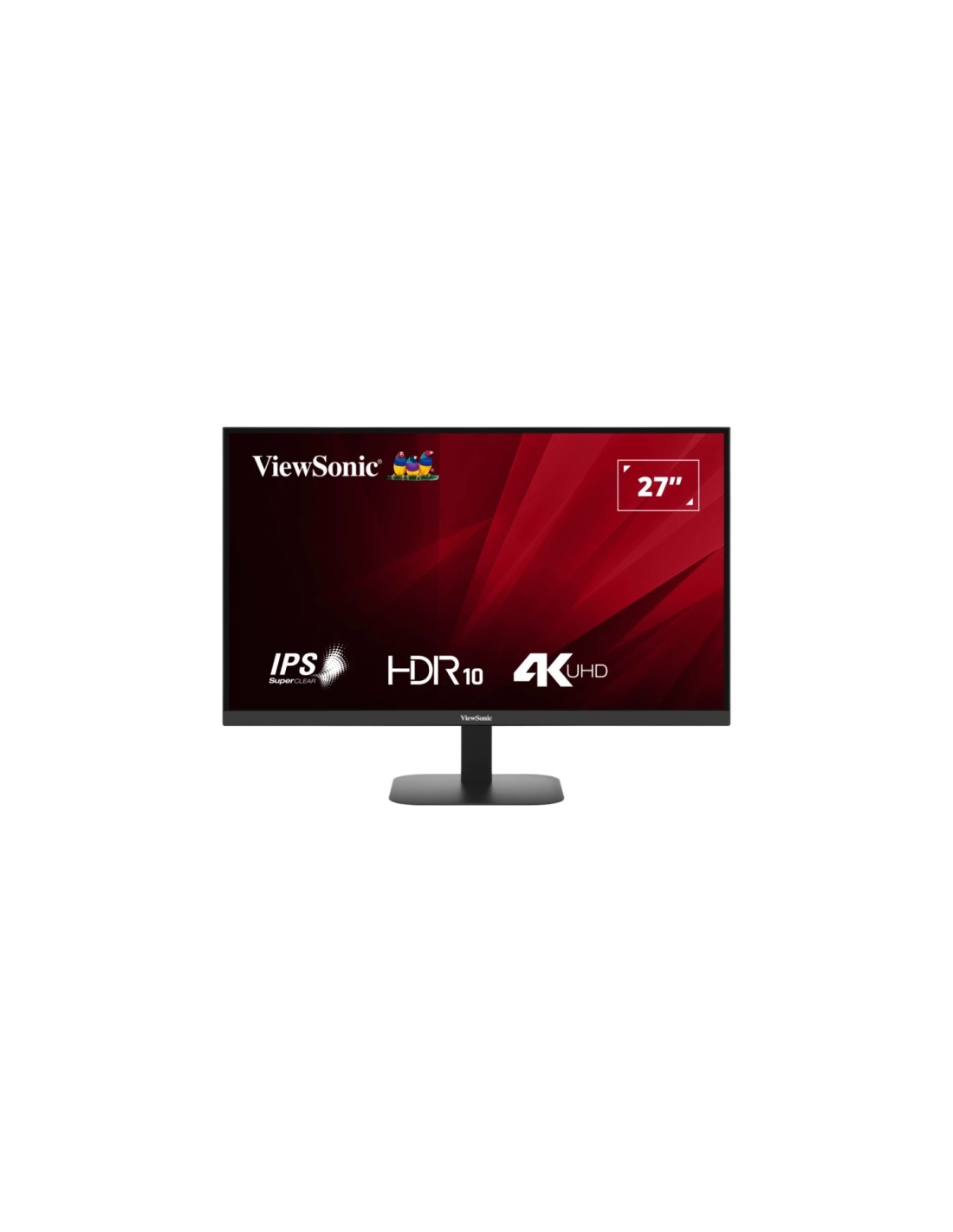 Viewsonic VA VA2708-4K-HD pantalla para PC 68,6 cm (27") 3840 x 2160 Pixeles 4K Ultra HD LED Negro