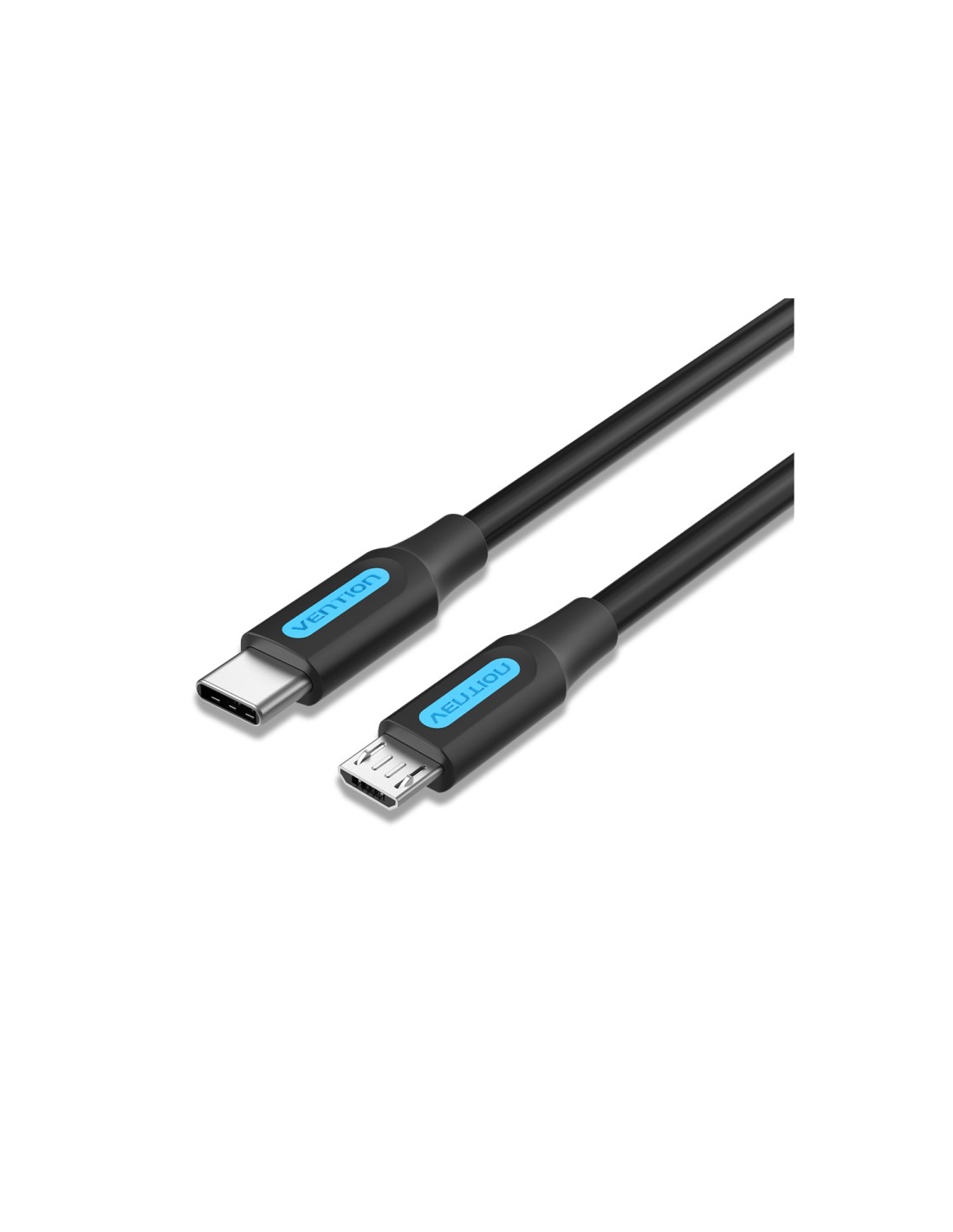 Vention Cable USB 2.0 Tipo-C COVBG/ USB Tipo-C Macho - MicroUSB Macho/ 1.5m/ Negro