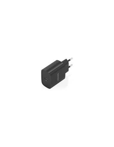 AISENS Cargador GaN 30W, 1xUSB-C PD3.0, Negro