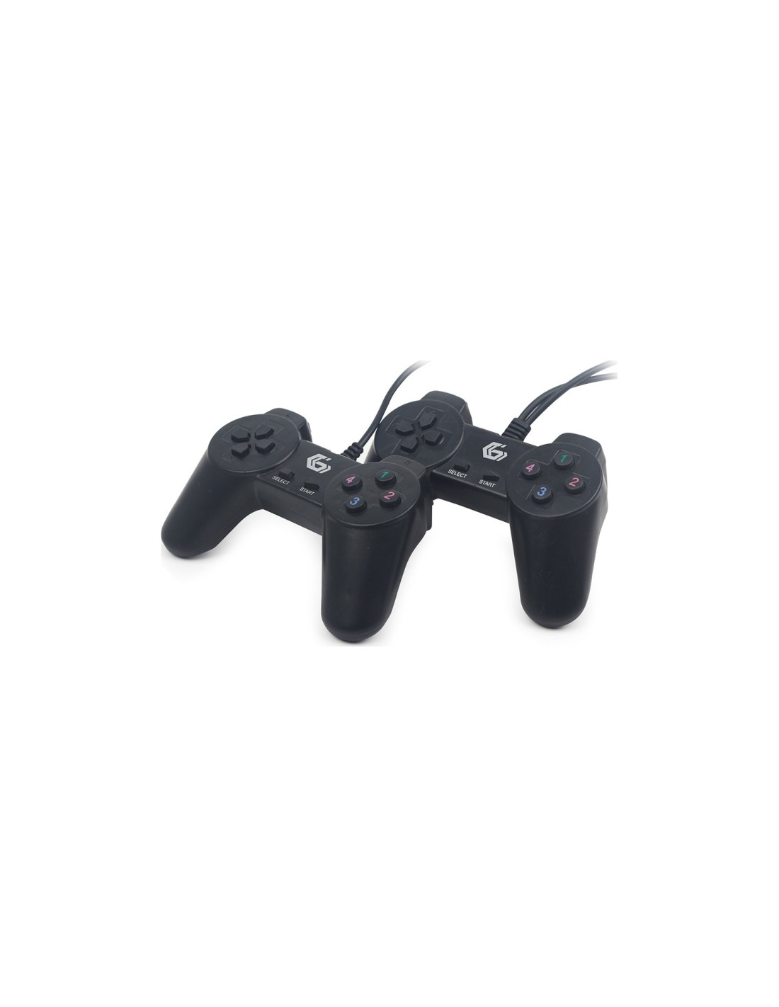 Gembird JPD-UB-01 Gamepad pc USB 2.0 1.4m negro