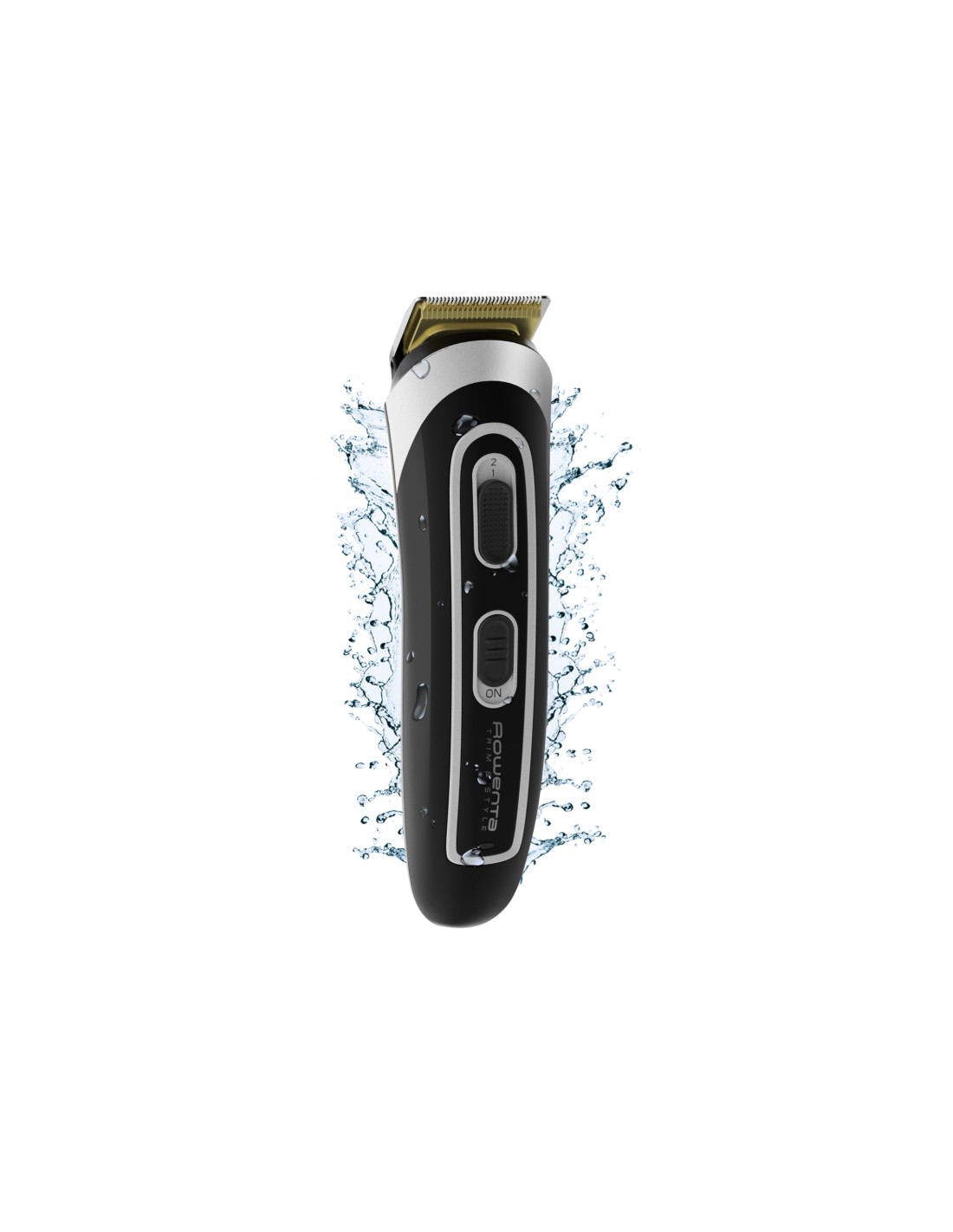 Rowenta TRIM & STYLE TN9140 Negro, Plata