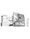 GIGABYTE B850M AORUS ELITE WIFI6E ICE Placa Base - Procesadores AMD Ryzen Serie 9000, 12+2+1 fases VRM digitales, hasta 8200MHz 