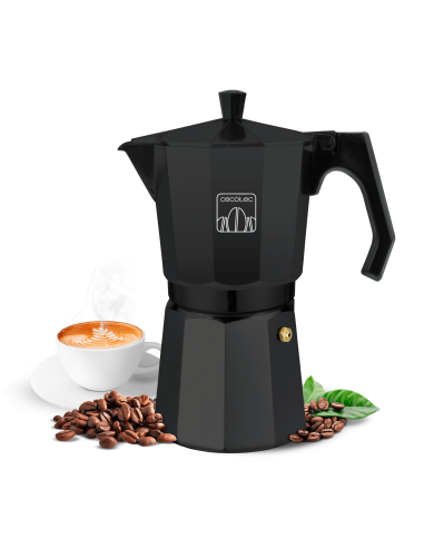 Cafetera Italiana Cumbia Mokclassic 1200 Black