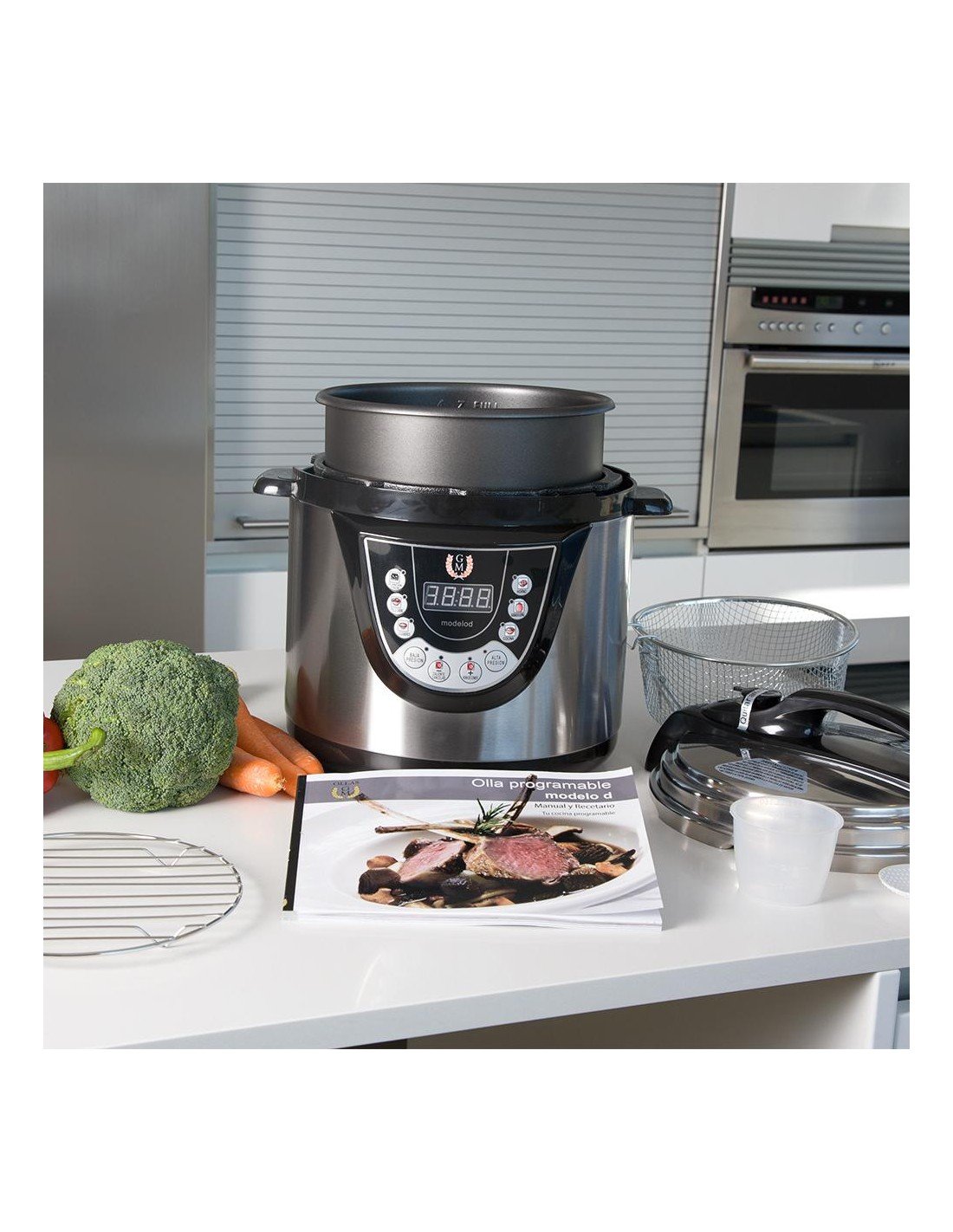 Olla Programable modelo D con funci?n fre?r y Voz