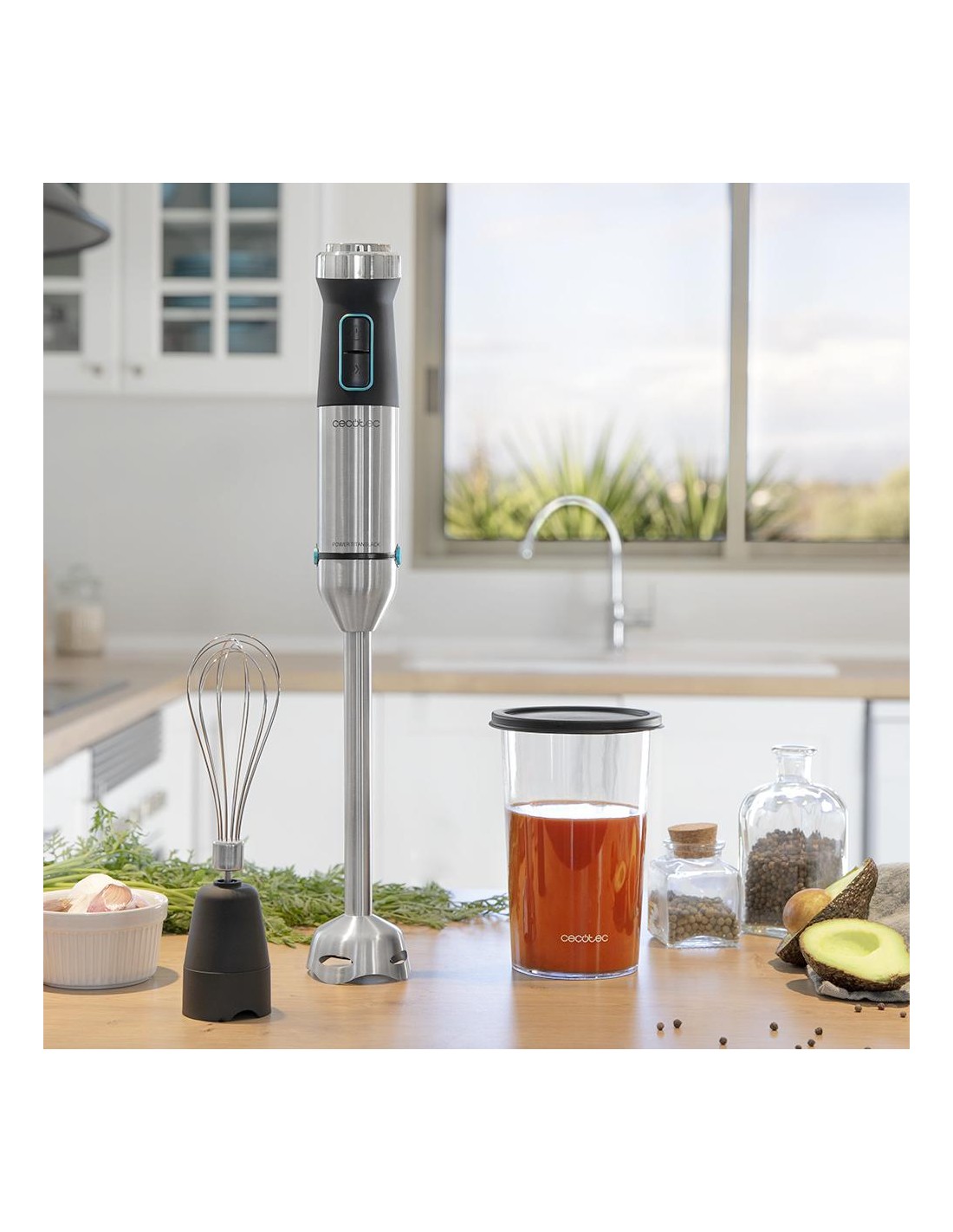 Batidoras de mano Power TitanBlack 1500 XL Cream