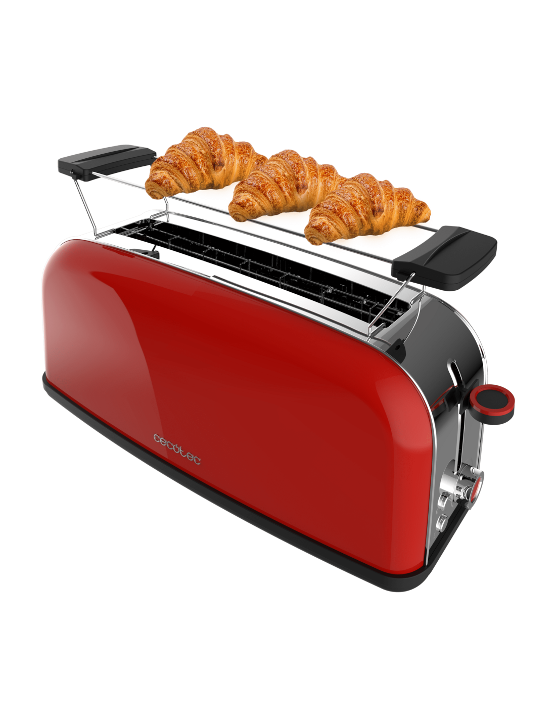 Tostador vertical Toastin'''''''''''''''' time 850 Red Long