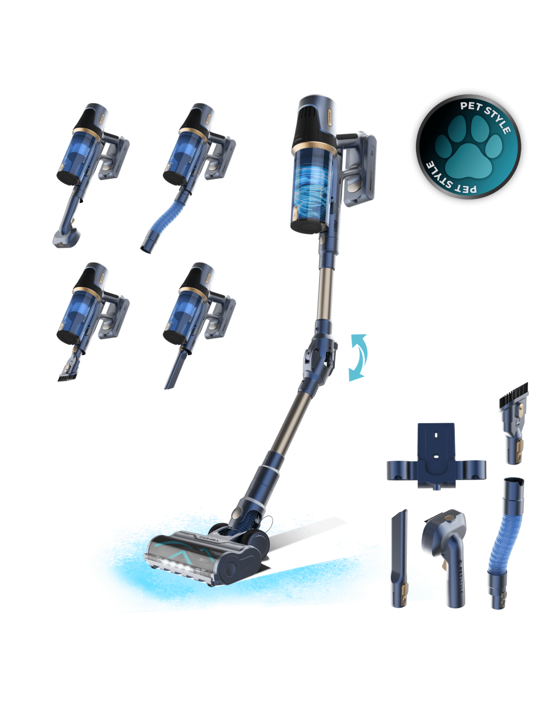 Conga Rockstar 3500 Blizzard Pet Flex