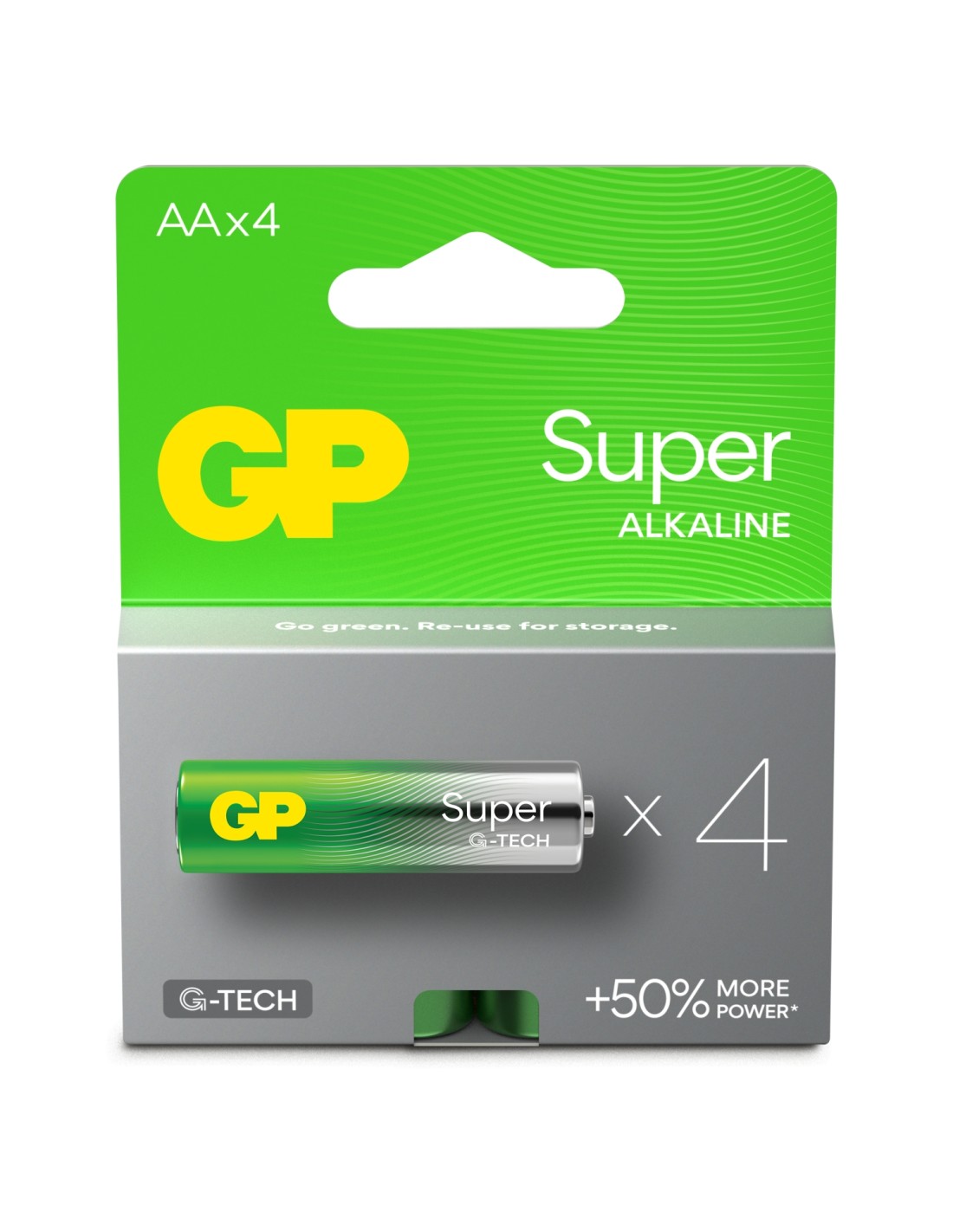 GP Batteries Super Alkaline GP15A Batería de un solo uso AA, LR06 Alcalino