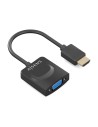 AISENS Conversor HDMI a SVGA, HDMI A/M-SVGA/H, Negro, 15?m