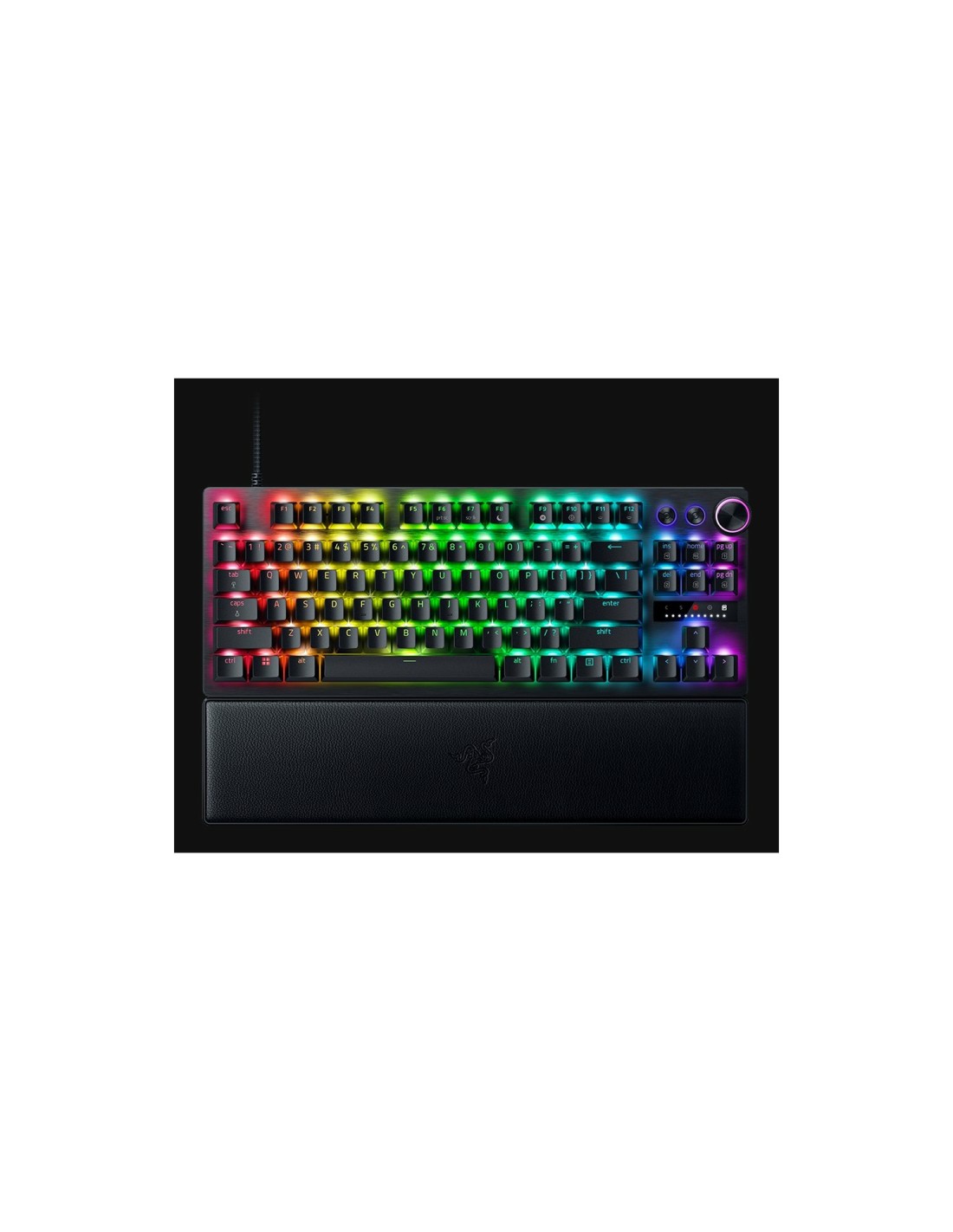 Razer RZ03-04980100-R3M1 teclado Juego USB QWERTY Inglés de EE. UU. Negro
