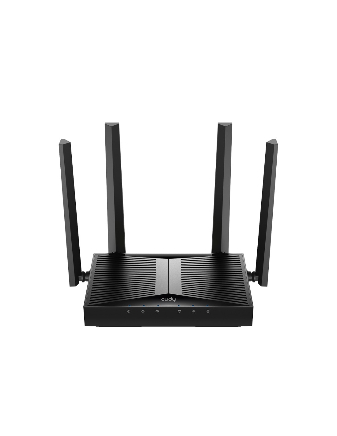 Cudy WR3600 router inalámbrico Gigabit Ethernet Doble banda (2,4 GHz / 5 GHz) Negro
