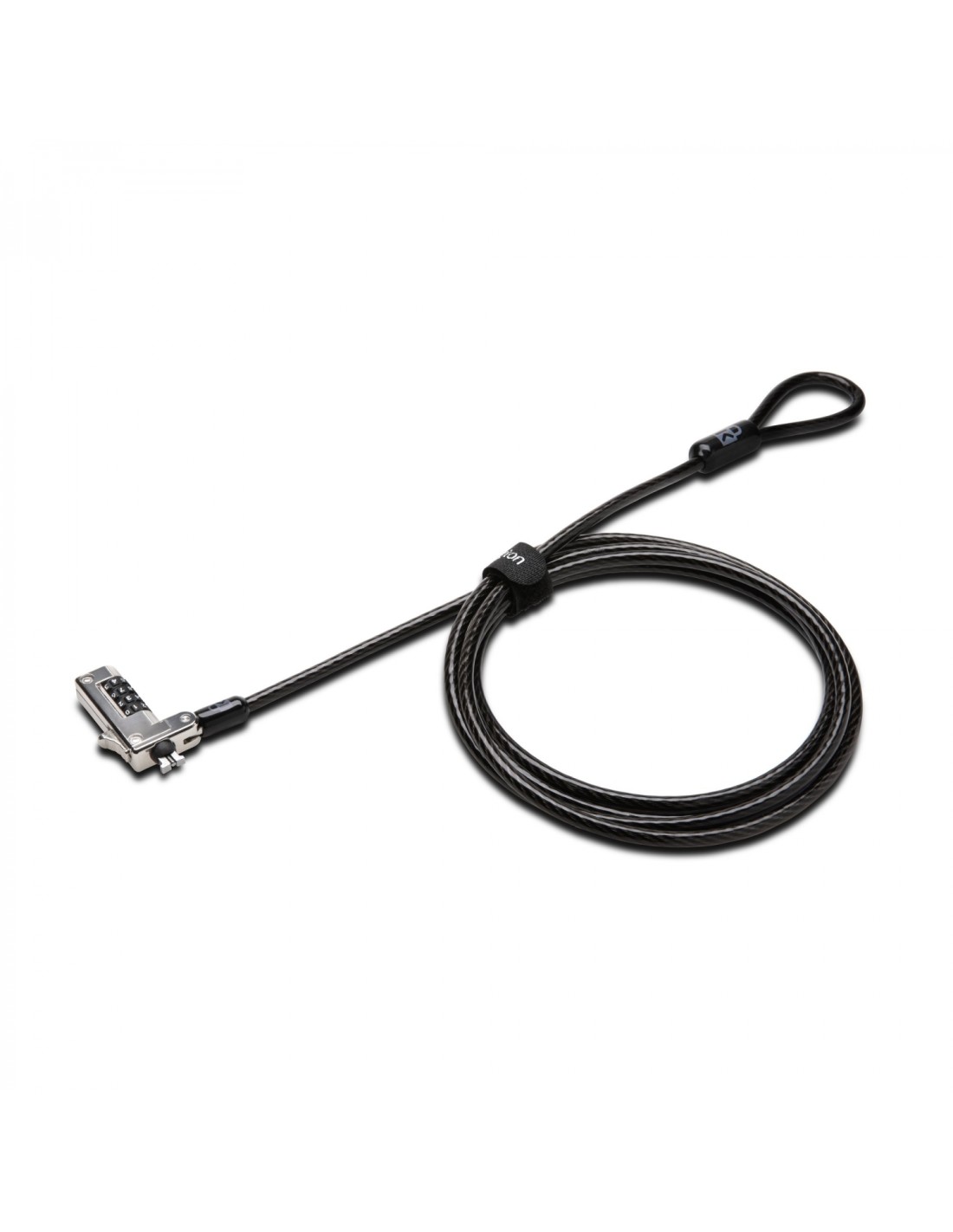 Kensington Candado fino de combinación para portátiles Negro