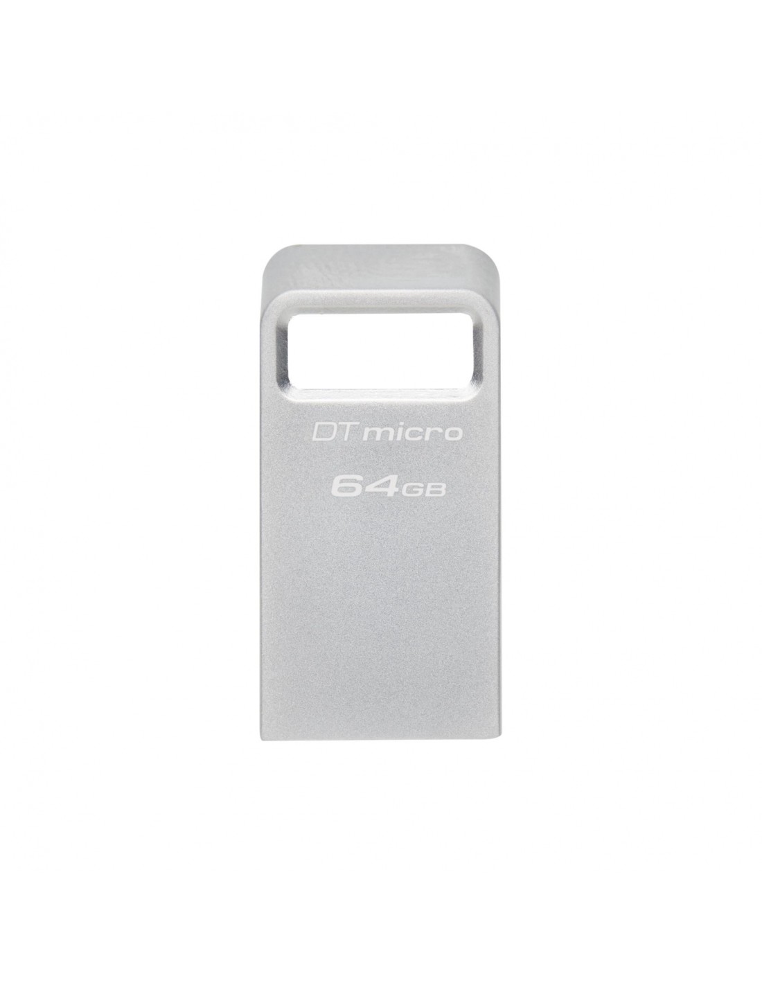 Kingston Technology DataTraveler Micro unidad flash USB 64 GB USB tipo A 3.2 Gen 1 (3.1 Gen 1) Plata