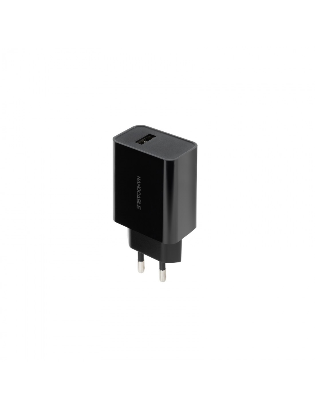 Nanocable Cargador USB, 5V/2.1A, Negro