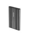 AISENS Caja Externa 2,5â?³ 9.5mm SATA a USB 3.0/USB3.1 Gen1, Gris