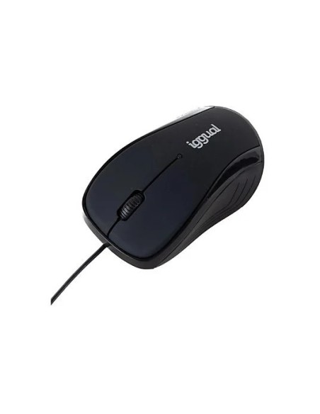 iggual Ratón óptico COM-BASIC-800DPI negro