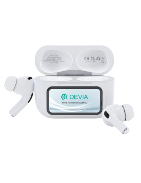 AURICULARES TRADUCTORES DEVIA BLUETOOTH PRO 4 ANC - PANTALLA -