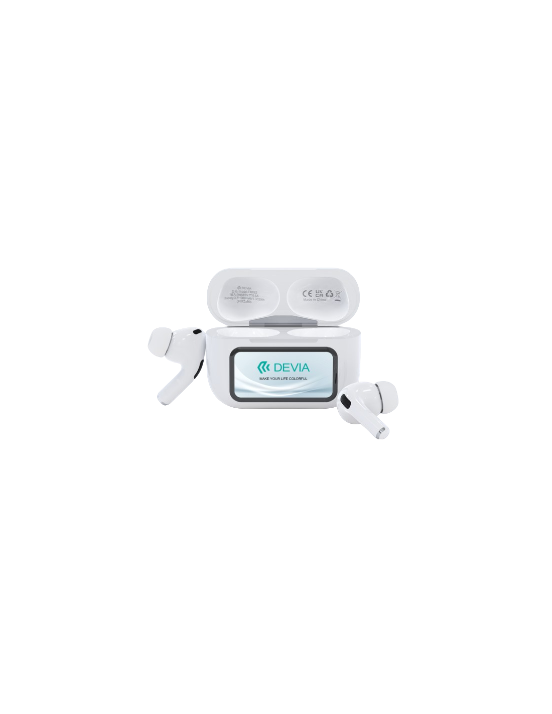 DEVIA AURICULARES BLUETOOTH PRO 4 CON TRADUCCIÓN -ANC - PANTALLA -