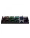 Hiditec Teclado gaming mecanico GK400 usb  + Raton gaming Blitz + Alfombrilla T-Fenix Negro