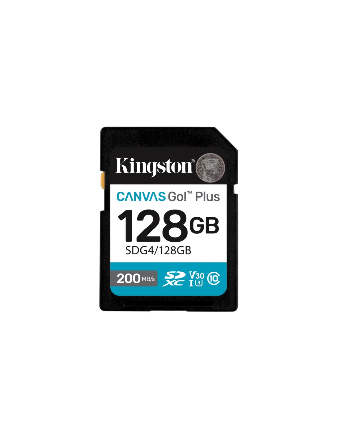 Kingston Technology Canvas Go! Plus 128GB SDXC Canvas Go Plus Gen4 200MB/s C10 UHS-I U3 V30