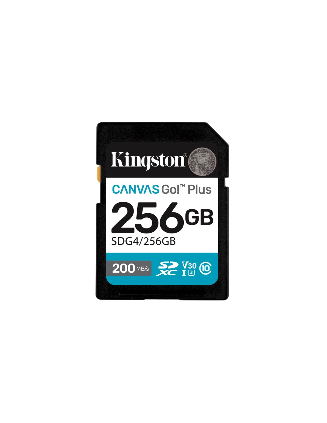 Kingston Technology Canvas Go! Plus 256GB SDXC Canvas Go Plus Gen4 200MB/s C10 UHS-I U3 V30