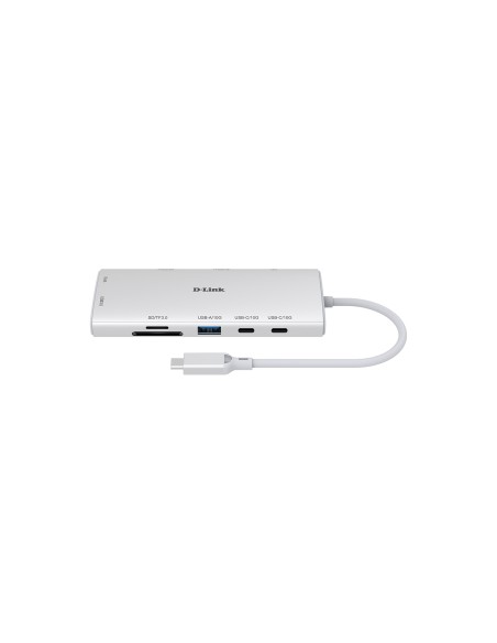 D-Link DUP-A01 hub de interfaz USB 3.2 Gen 1 (3.1 Gen 1) Type-C 10000 Mbit/s Blanco
