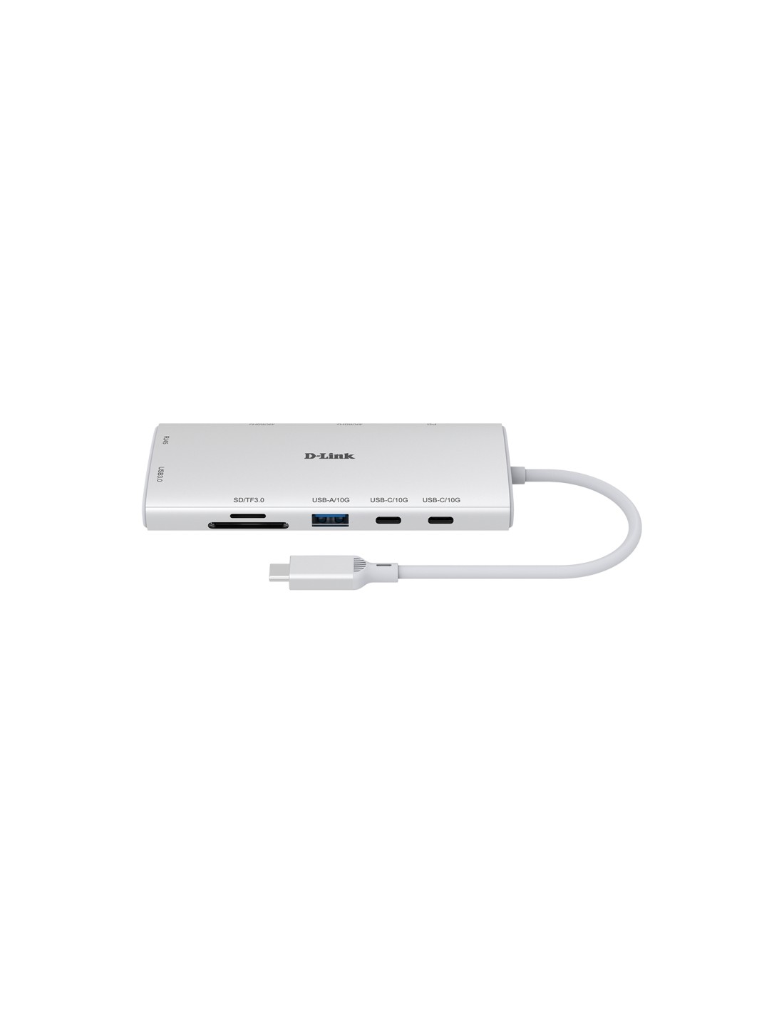 D-Link DUP-A01 hub de interfaz USB 3.2 Gen 1 (3.1 Gen 1) Type-C 10000 Mbit/s Blanco