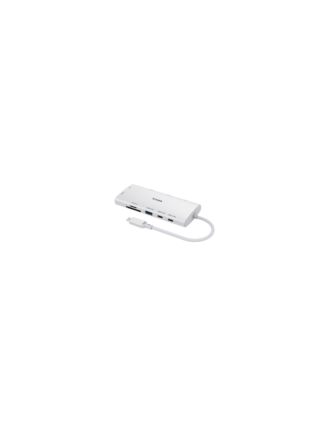 D-Link DUP-A01 hub de interfaz USB 3.2 Gen 1 (3.1 Gen 1) Type-C 10000 Mbit/s Blanco