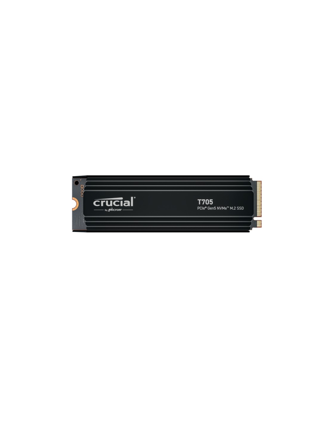 Crucial T705 4TB M.2 PCIe Gen5 NVMe con Disipador