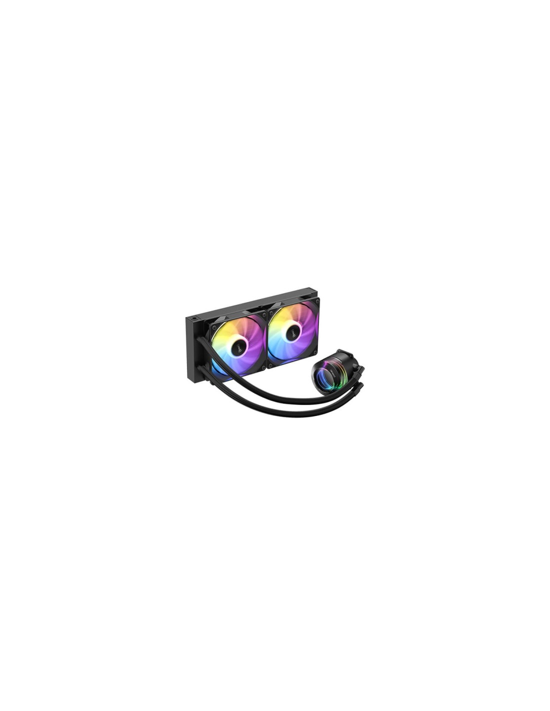 Antec Vortex Lum 240 ARGB Procesador Kit de refrigeración líquida 12 cm Negro