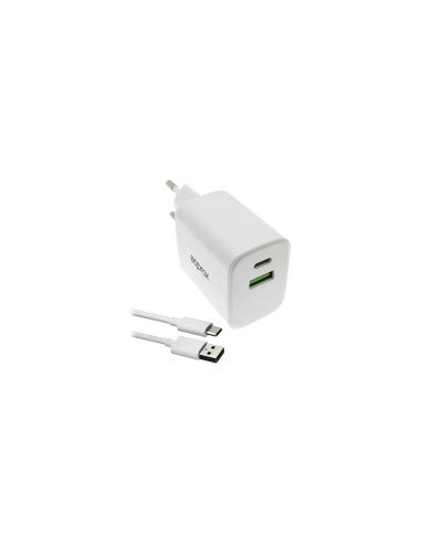 Approx APPUSBWALL35W Cargador 35W QC 1 x USB A + 1 USB C + Cable