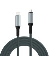 Ewent EC1072 cable USB USB4 Gen 3x2 2 m USB C Negro